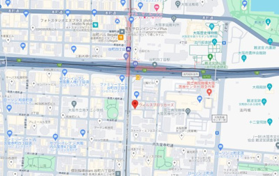 【地図】 | レジュールアッシュ谷町四丁目グランクラス