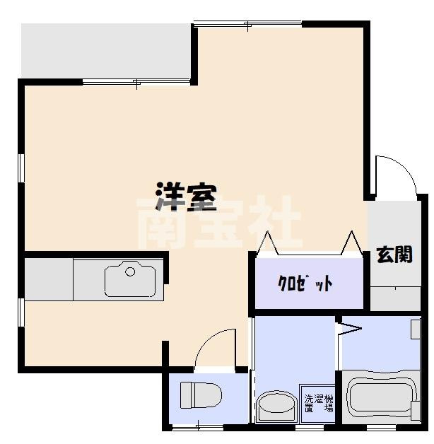 【間取り】 | 広々お使い頂けます。