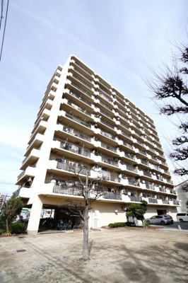 【外観】 | 【上質リノベ】パルハイツ東雲 | 現地（2024年2月8日13：00頃）撮影