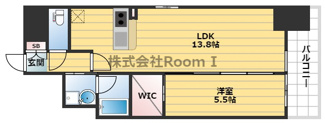【間取り】 | レジュールアッシュ谷町四丁目グランクラス