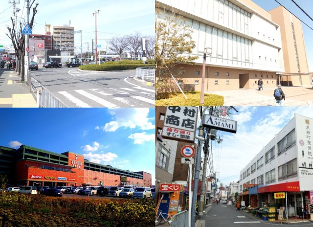 ルミエールタウン天美パート2の周辺|もともと駅周辺には商店街や阪南大学などがあり、にぎやかでありながら、落ち着いた住環境となっております。 また、セブンパークや、その周辺にも店舗が次々にオープンし、非常に住みやすい環境となっております!