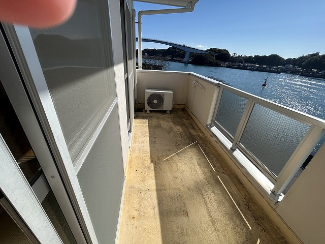 カーサベレッツァのバルコニー|陽当たり良好なバルコニーです