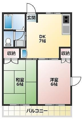 カーサベレッツァの間取り