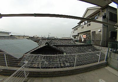和泉市伯太町５丁目のアパートのバルコニー|バルコニー付きです