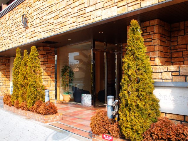 グランシス難波西のエントランス