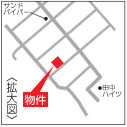 【地図】 | クレイドルガーデン山口市朝田第5（1号棟） | 拡大図