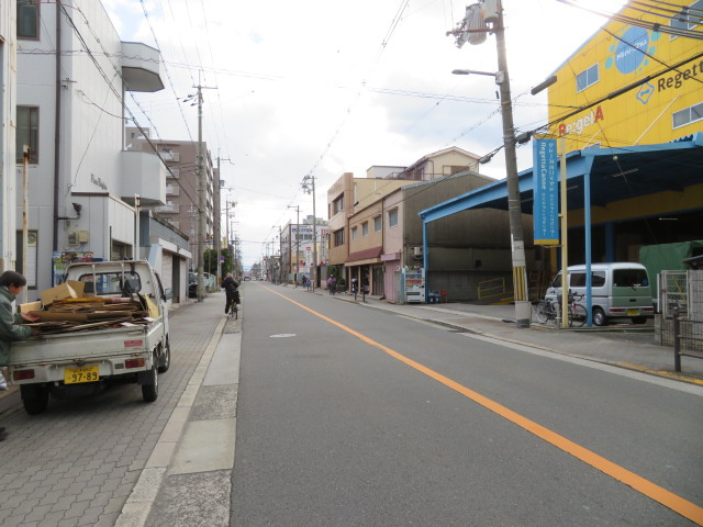 大阪市生野区巽中２丁目の倉庫の周辺