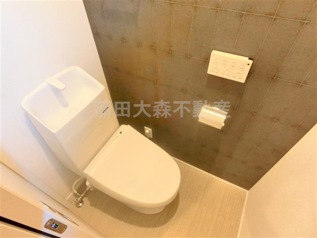 K-house西蒲田のトイレ|温水洗浄便座付きのトイレ