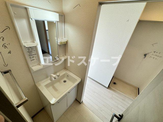 ポラール　Ｂの洗面所|高崎、前橋、伊勢崎エリアのお部屋探しはエンドスケープまで！お客様の理想お聞かせ下さい♪