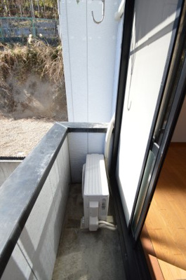 【バルコニー】 | 山本コーホーハイツD | 日当たりも申し分ないですよ♪