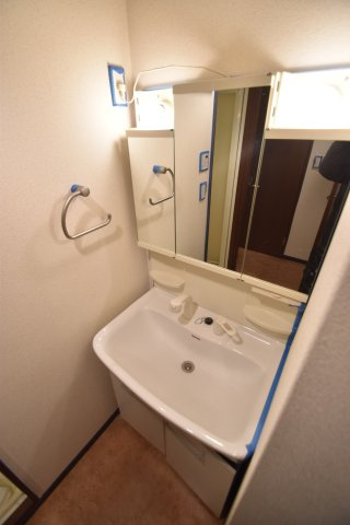 大阪市城東区野江２丁目の賃貸マンションの洗面所