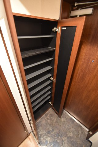 大阪市城東区野江２丁目の賃貸マンションの玄関