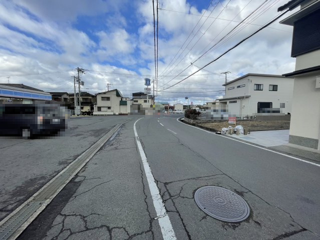 和歌山市鳴神・土地・56822の前面道路含む現地写真
