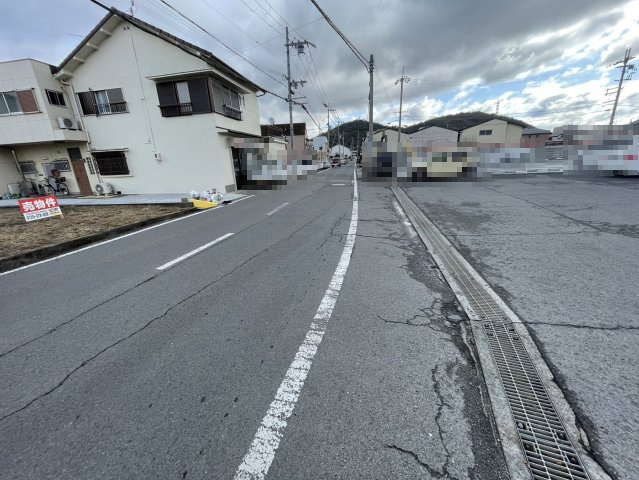 和歌山市鳴神・土地・56822の前面道路含む現地写真