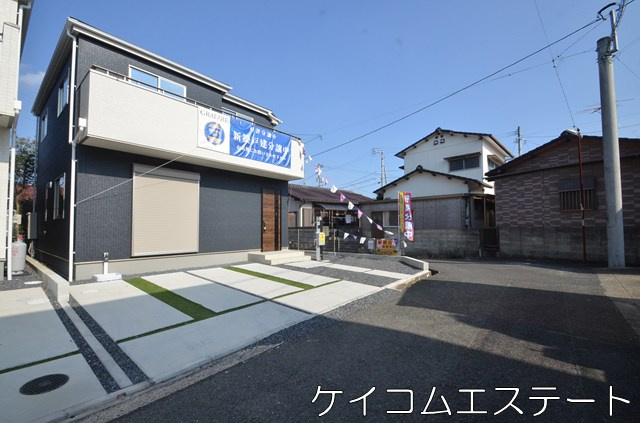 新築住宅　春日台2棟の外観|６項目の最高等級を取得し、地震に強い家を実現しました。