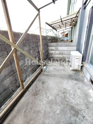 エスポワール園部のバルコニー