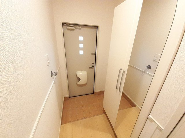 サンフラワー宗像の玄関|落ち着いた玄関です