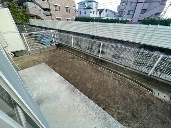 スカイハイツ安倉のバルコニー