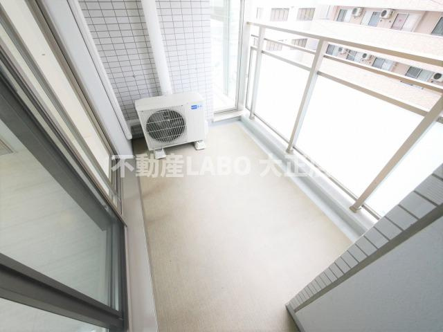 CITY SPIRE難波グレイスのバルコニー