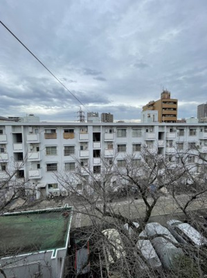 【展望】 | 関目コーポA棟 | バルコニーからの展望です。