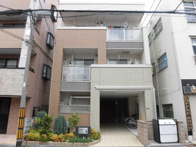 【外観】 | ヴォナールコート | ツートンカラーのお洒落な外観です