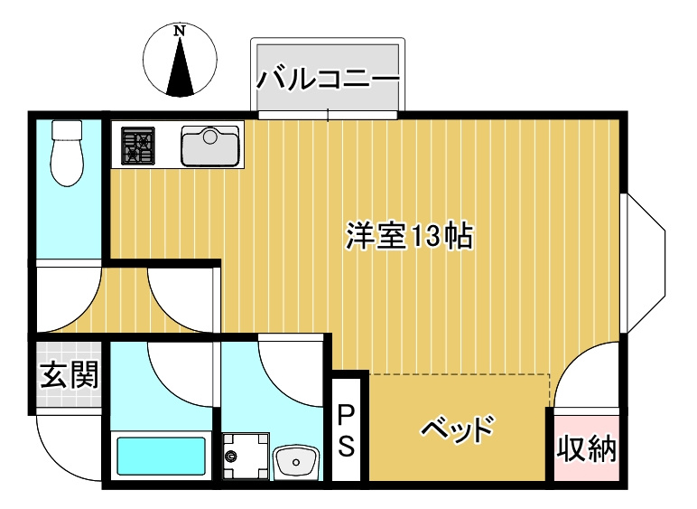 ケイズハウスの間取り