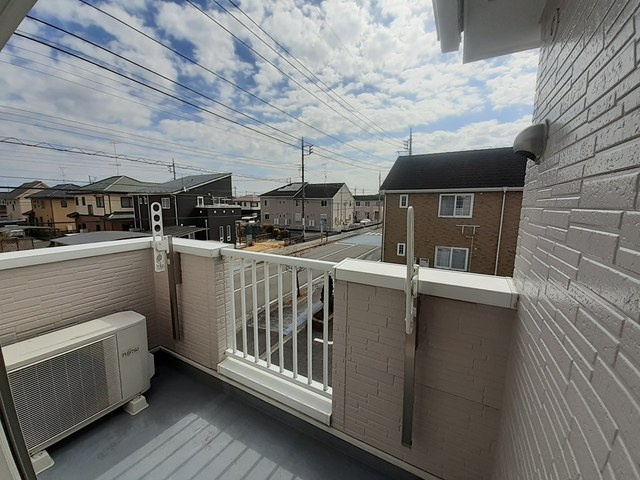 ヴィラ・アベニールＢのバルコニー|バルコニー