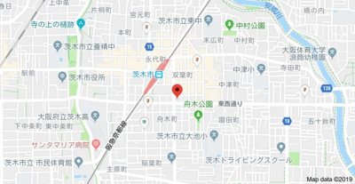 【地図】 | ローレルコート茨木西館