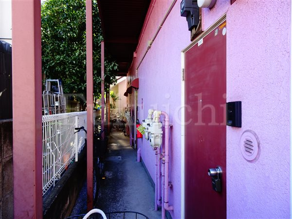 セドルハイム祐天寺のエントランス