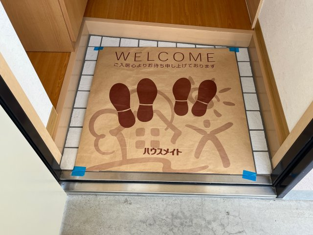 カーサフェリーチェの玄関