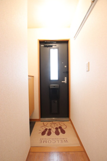 下駄箱付き玄関