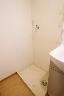 室内洗濯機置き場