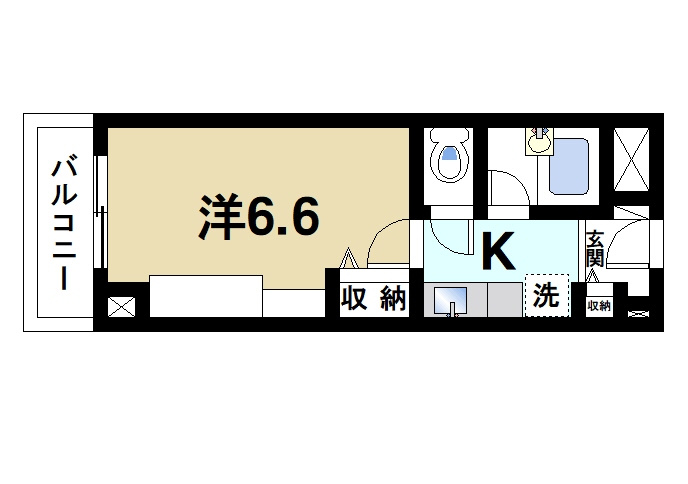 アーバンエース新大宮パルの間取り