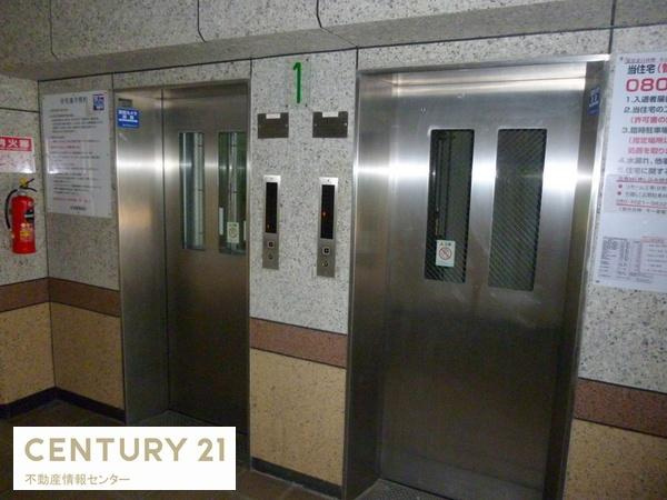 【エントランス】 | 此花厚生年金住宅　C棟 | エレベーターは2基で待つことも少ないです！