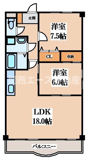 【間取り】 | パレーシャル21