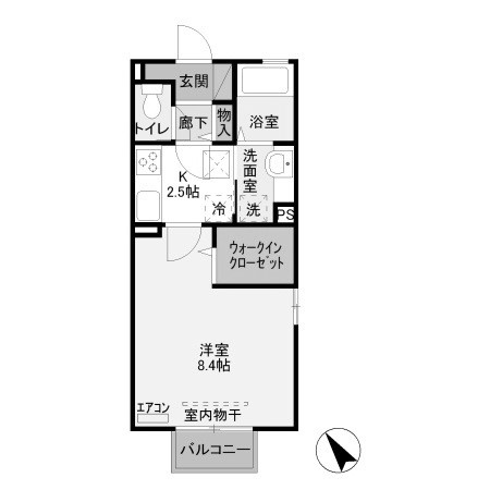 【間取り】 | ラシーヌ・コート