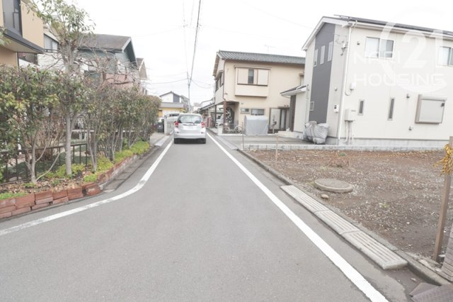 【前面道路含む現地写真】 | 瑞穂町むさし野2丁目　売地　全1区画 | 前面道路含む現地写真です