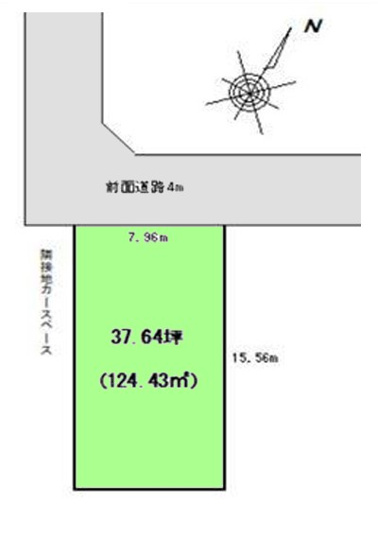 【土地図】 | 瑞穂町むさし野2丁目　売地　全1区画 | 土地図