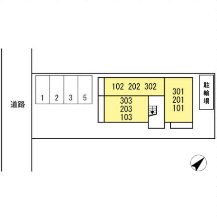 Ｓｙｍｐｈｏｎｙ　　刈谷市近郊の賃貸はクラスホーム刈谷店の区画図