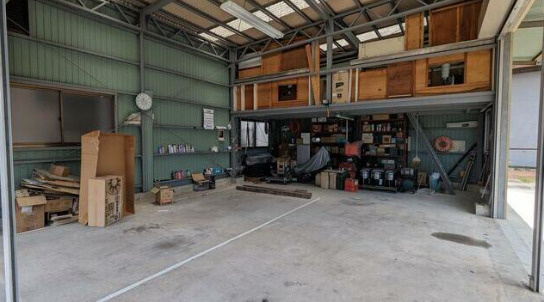 大津市本堅田２丁目の倉庫の内装|中はこのようになっています