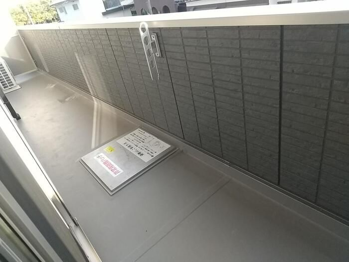 ヒュッゲ大山　　刈谷市近郊の賃貸はクラスホーム刈谷店のバルコニー