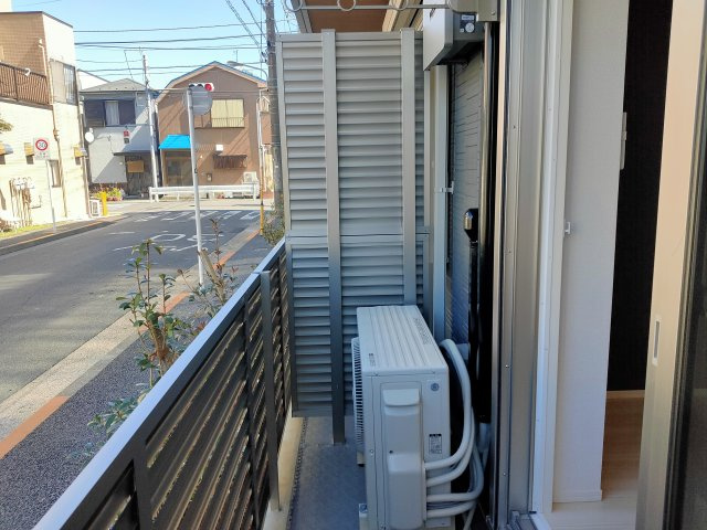 ルリアン北小岩Ⅲのバルコニー