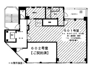 大津市皇子が丘２丁目の事務所の間取り