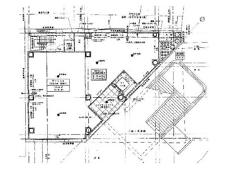 大津市粟津町の店舗事務所の地図