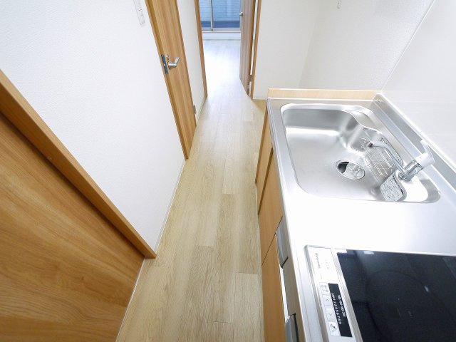 クレアール堺町Ⅰのキッチン|キッチンでお料理をお楽しみください
