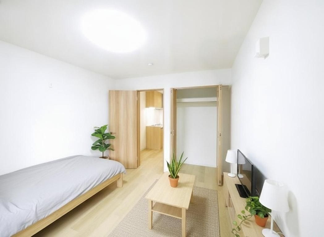 クレアール堺町Ⅰの居間・リビング|CGで家具等を配置したもので家具等は含まれません