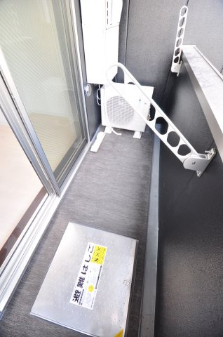 大阪市都島区内代町１丁目の賃貸マンションのバルコニー