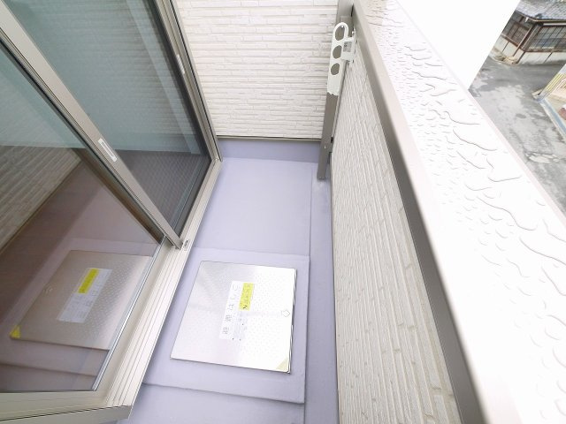 クレアール堺町Ⅰのバルコニー|陽当たり良好なバルコニーです