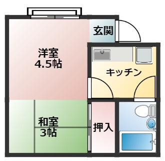 バディングハウスの間取り