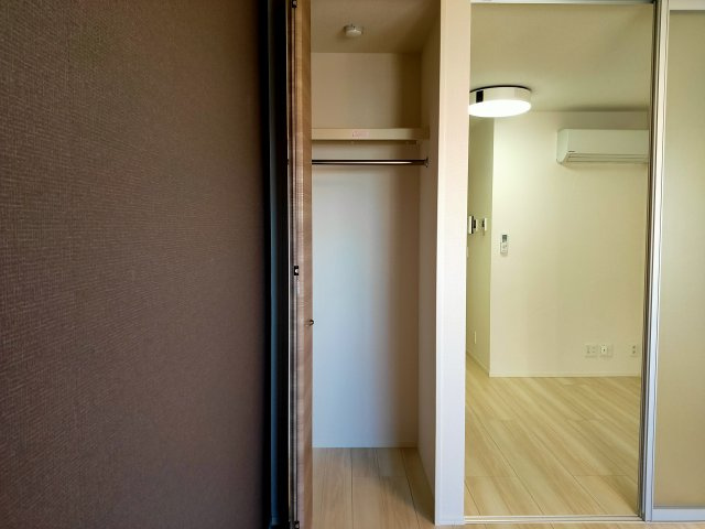 ルリアン北小岩Ⅲの収納|写真は307号室のもの、同タイプです。